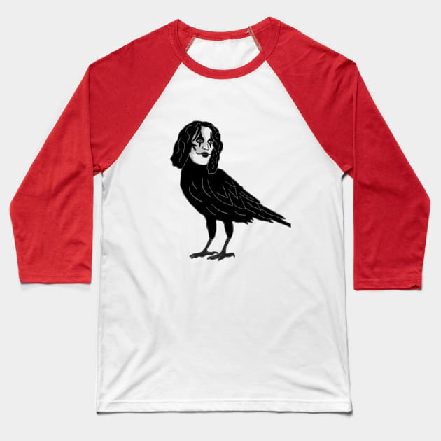 The Crow Baseball T-Shirt by DeliciousAmbiguity